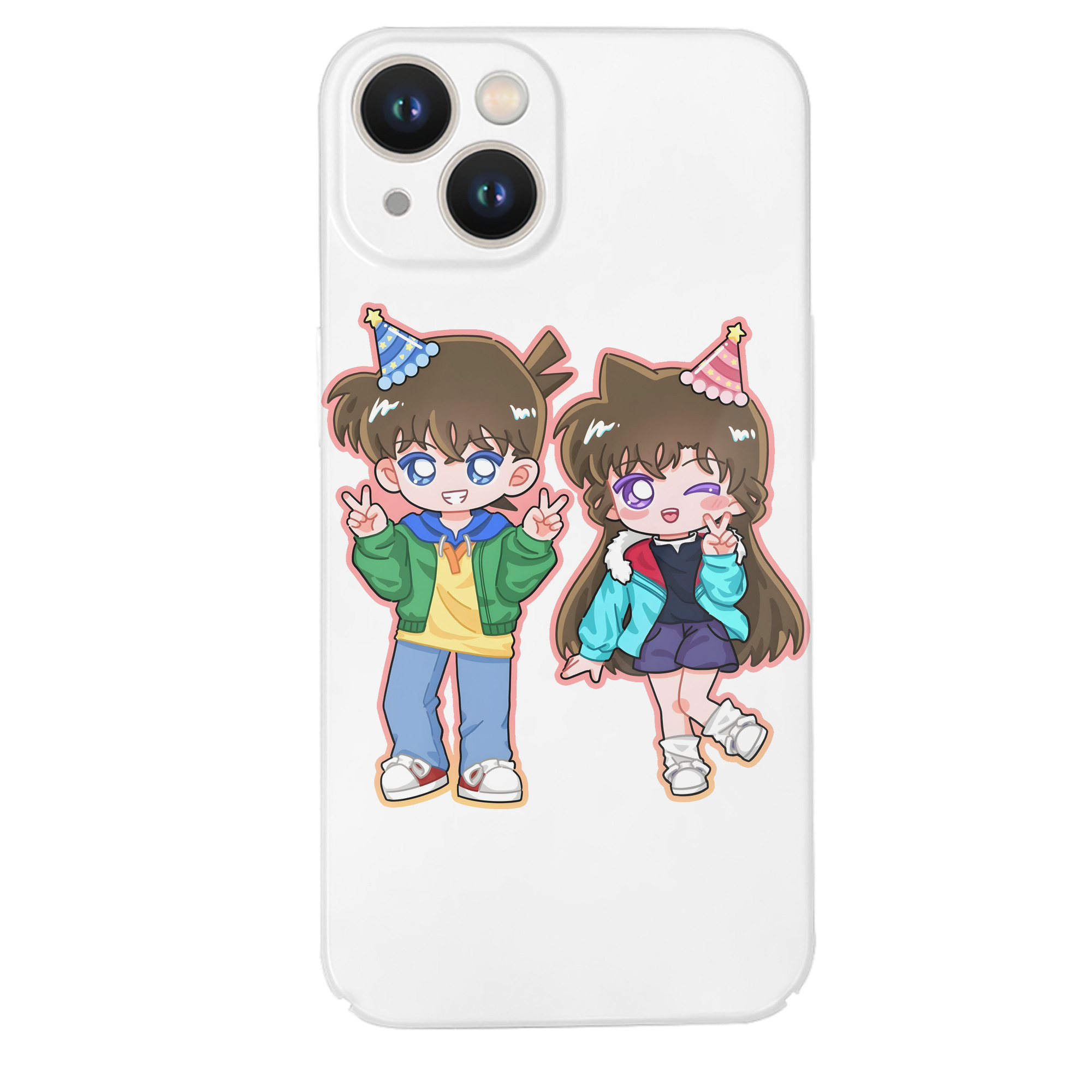 （画像用） 名探偵コナン 毛利 蘭 もうり らん、モーリ ラン Detective Conan Rachel Moore 【iPhone 14シリーズ対応】ハードケース